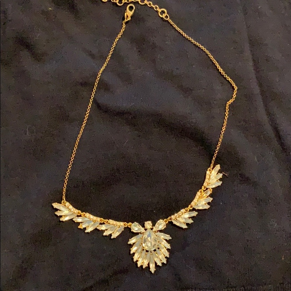 J Crew Chrystal necklace